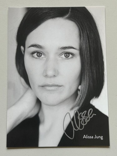 Alissa jung autogrammkarte - alissa,