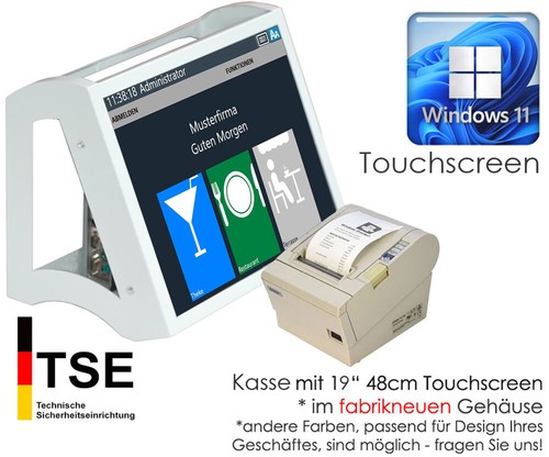 48cm touchscreen tse kasse - touchscreen,