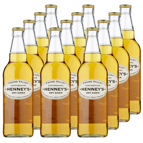 Henney dry cider 12x500ml - dry,