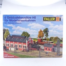Faller H0 Bausatz Set Bahnbetriebswerk in OVP EX6277