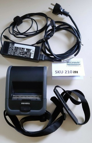 Toshiba mobiler bondrucker - mobiler, bondrucker/