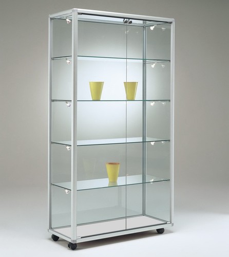 Juwelier vitrine beleuchtet - vitrine,