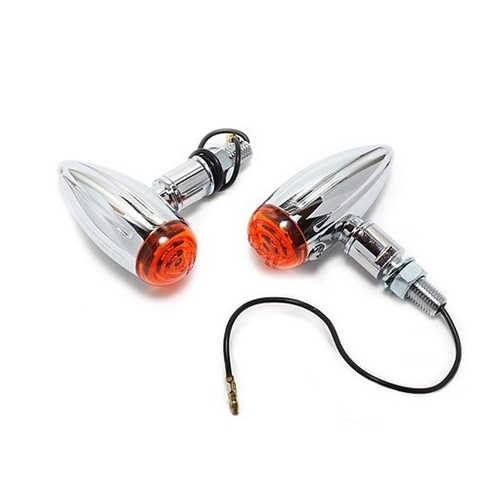 Mini bullet blinker chrom - mini,