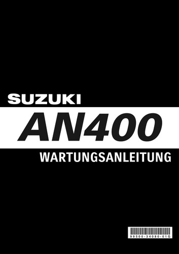Suzuki an400 burgman - suzuki,