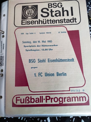 Stahl eisenhüttenstadt 1 fc - eisenhüttenstadt,