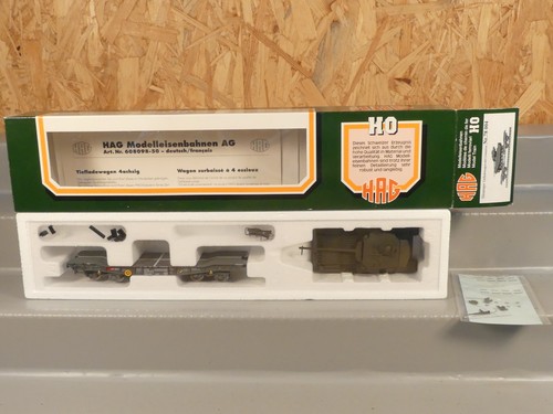 Hag 004 tiefladewagen mit - hag,