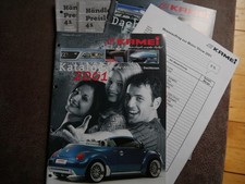 Prospekte Kamai 2001 Car Styling Tuning BMW Audi Mercedes VW Golf Beetle Opel