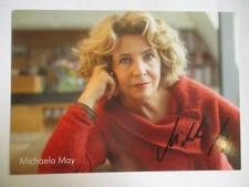 Michaela May Autogrammkarte AK