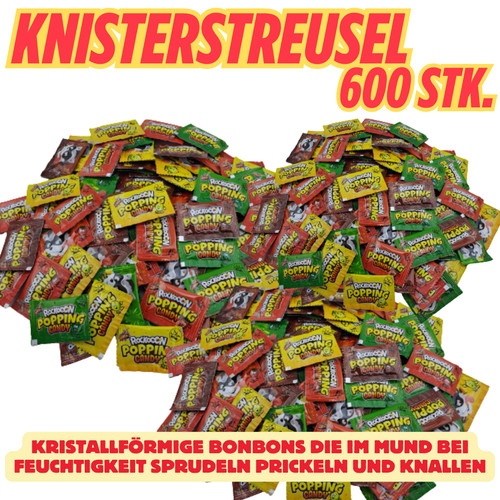 600 stk popping candy - stk,