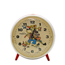 original DDR ruhla Wecker mit