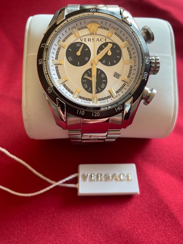 Herrenuhr versace mit uhrenbox - herrenuhr,