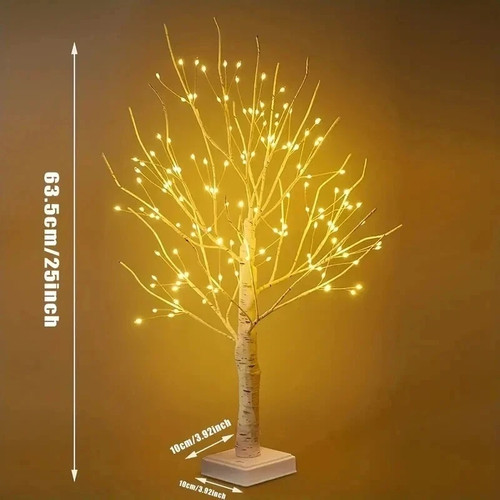 Led zweig birke - zweig, tisch