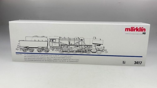 Märklin 3417 dampflok - (da), h0