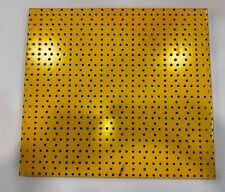Lochwand Gelb 40x44cm Tegometall Werkzeugwand Rundloch 