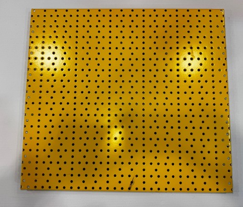 Lochwand gelb 40x44cm - gelb,