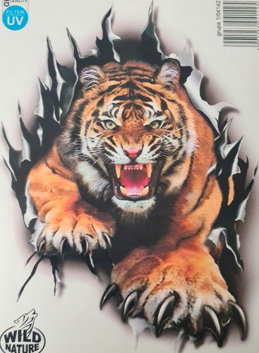 Aufkleber sticker tiger - aufkleber, hd