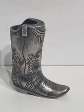 Vintage Metall Cowboy Stiefel