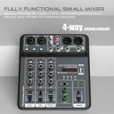 4 Channel Audio Mixer USB