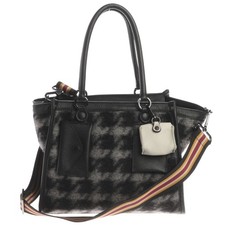 Gabs Handtasche Grau Schwarz