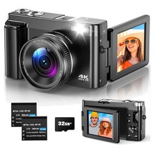 Kompakte Digitalkamera 4K 48MP