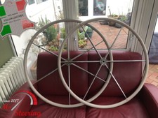 FUR BENETEAU YACHT LEDER LENKRADABDECKUNG 40''- 49'' GEWAHLT FARBEN