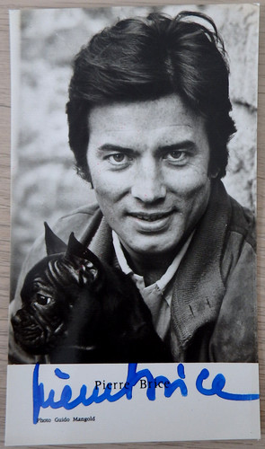 Autogramm pierre brice - autogramm,