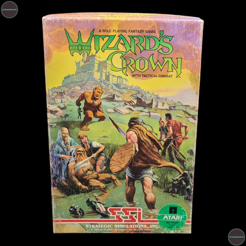Wizard crown atari 48k 25 - 48k, 5.25