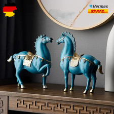 Edle Pferde-Skulptur –