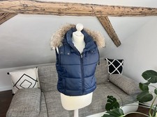 H&M Logg Weste dunkelblau mit