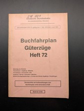 Buch Buchfahrplan Heft 72