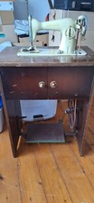 Nähmaschine mit Tisch integriert versenkbar Prinzess, Vintage
