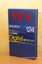 10 x Sony BCT-D124L Digital