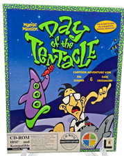Maniac Mansion Day of the Tentacle - PC Big Box CD-ROM - Sehr Gut