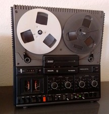 Philips 4 Spur Stereo Tonbandgerät N-4504 Tape Recorder Top