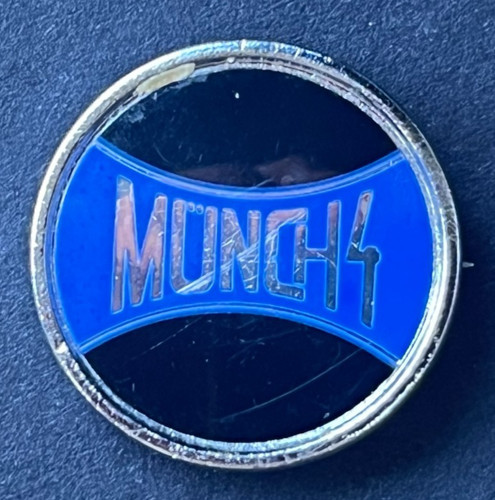 Motorrad pin anstecker - motorrad, munch