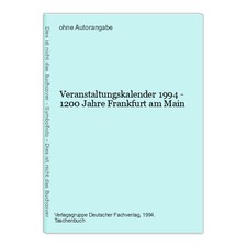 Veranstaltungskalender 1994 -