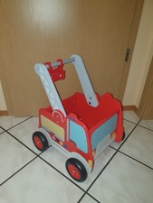 Lauflernwagen Baby Junge Fire Engine Feuerwehrauto Walker Gehfrei Feuerwehr Kid