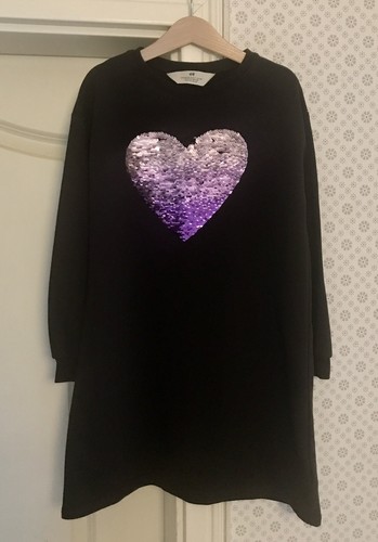 Kleid 122 128 neu schwarz - 122,