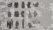 15 Zinnfiguren - Baumbehang -