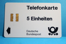 5 Einheiten Telefonkarte