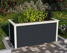 Karibu Hochbeet 2 anthrazit 173 x 89 cm