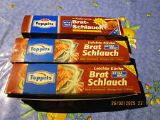 3 x Bratschläuche von Toppits (2 x neu, 1, wenig benutzt)
