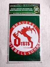 Blechschild brauerei diebels - blechschild,