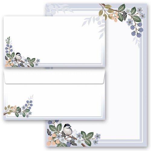 Motiv-Briefpapier-Set