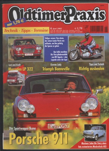 Oldtimer praxis 2002 - 6/2002, porsche