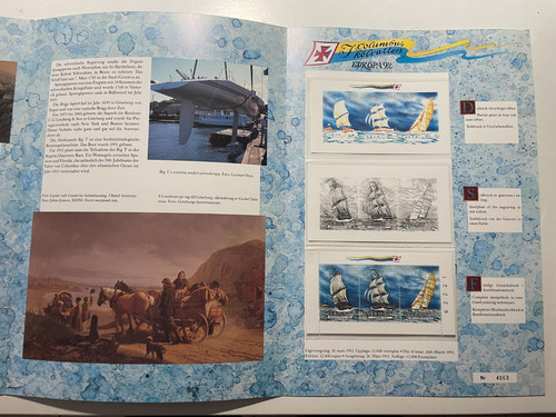 1992 folder sweden - sweden, cept