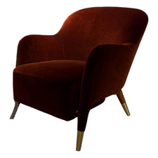 Molteni & C Sessel Gio Ponti Stoff Web W6278 Granato Rot 