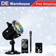 LED Laser Projektor Garten Licht Weihnachtsbeleuchtung Deko Party Außen & Innen