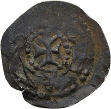 Italien Genua ? Kreuz  Silber