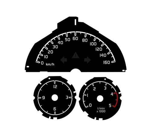Tachoscheibe 160 - , km/h